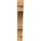 Ekena Millwork Balboa Block Rough Sawn Bracket, Western Red Cedar, 4"W x 26"D x 30"H BKT04X26X30BOA05RWR - alternate 3